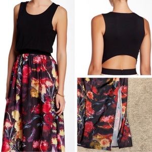 Felicity & Coco cutout back sleeveless maxi dress